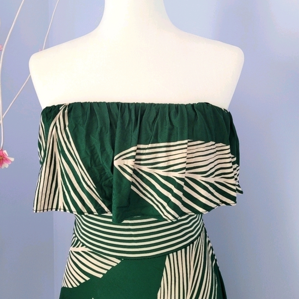 BCBGMAXARIA Strapless Swing Mini Dress - Picture 4 of 8